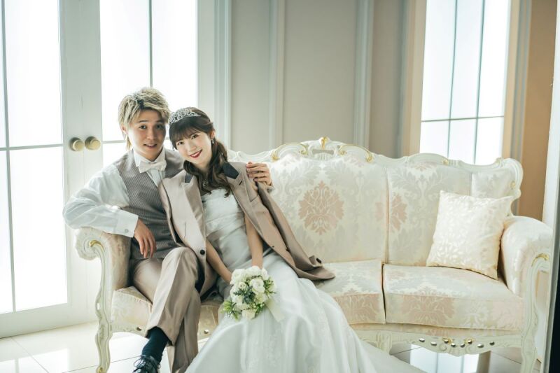 やさしい笑顔で