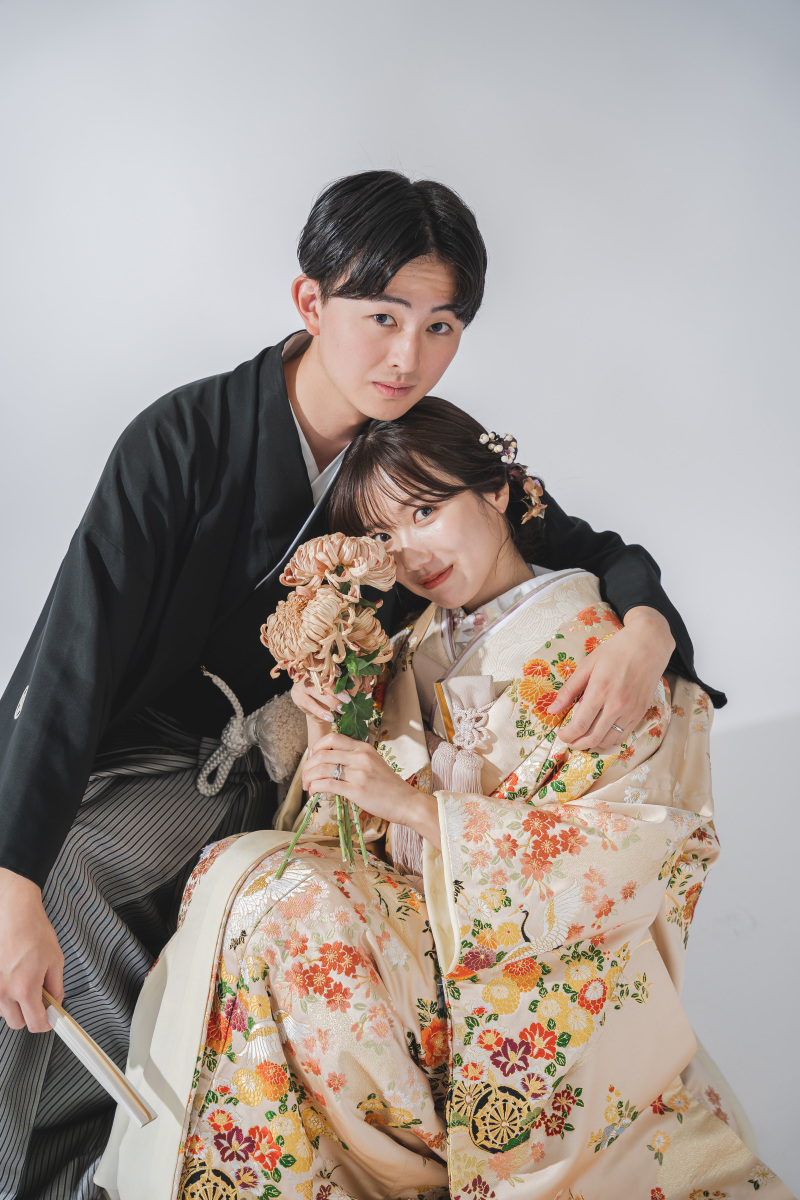 シンプルな背景だからこそ