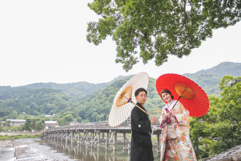 おふたりでも一枚。大自然を感じて