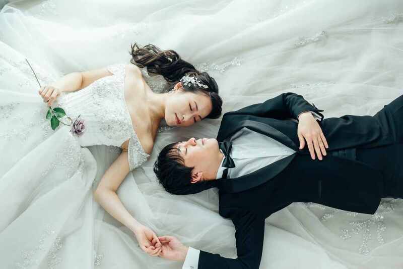 寝ころびショット