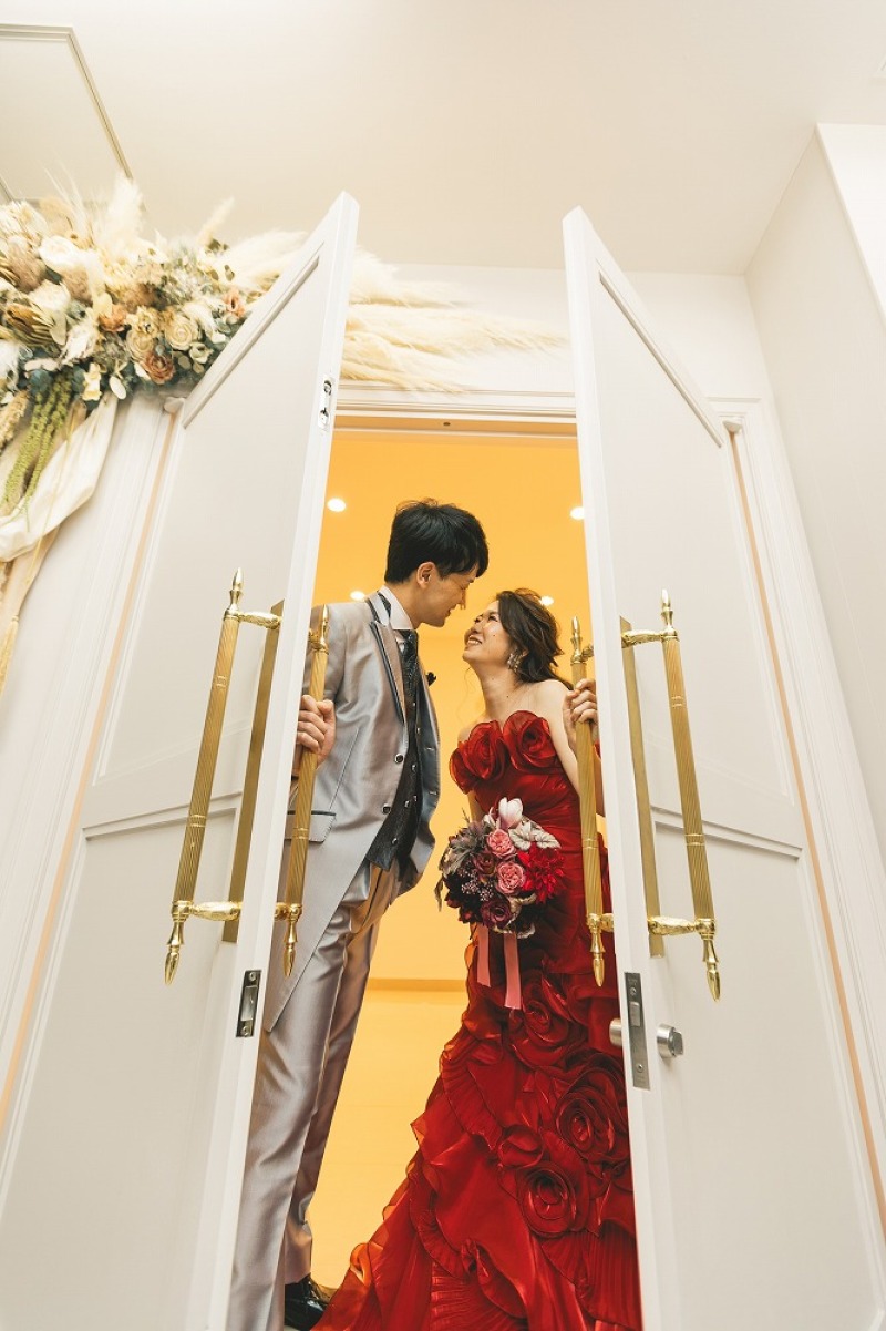 パンパスグラスの扉