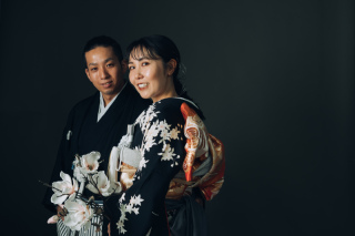 和装洋装スタジオフォト
