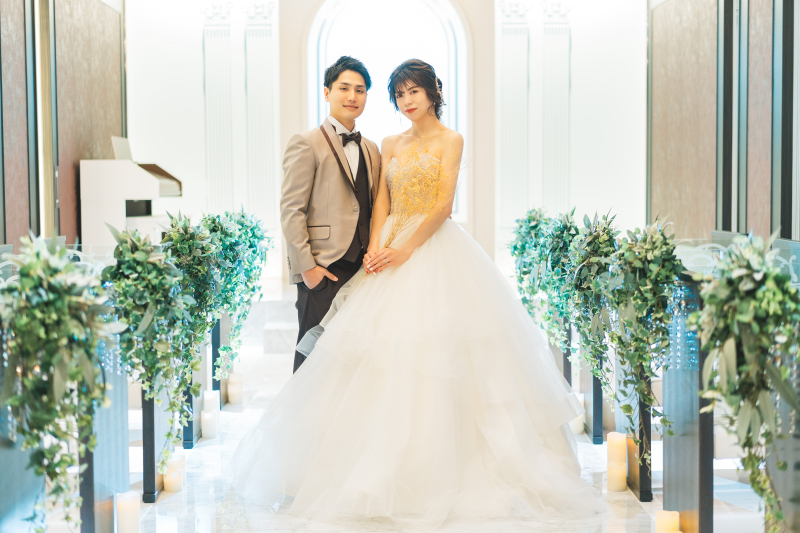 チャペルでの撮影