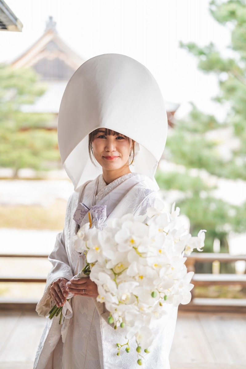 新婦ソロショット