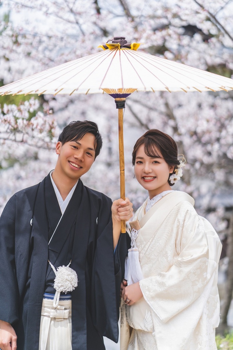 桜とマッチング