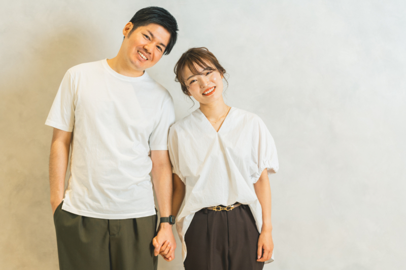 スタジオに戻って最後は私服で!