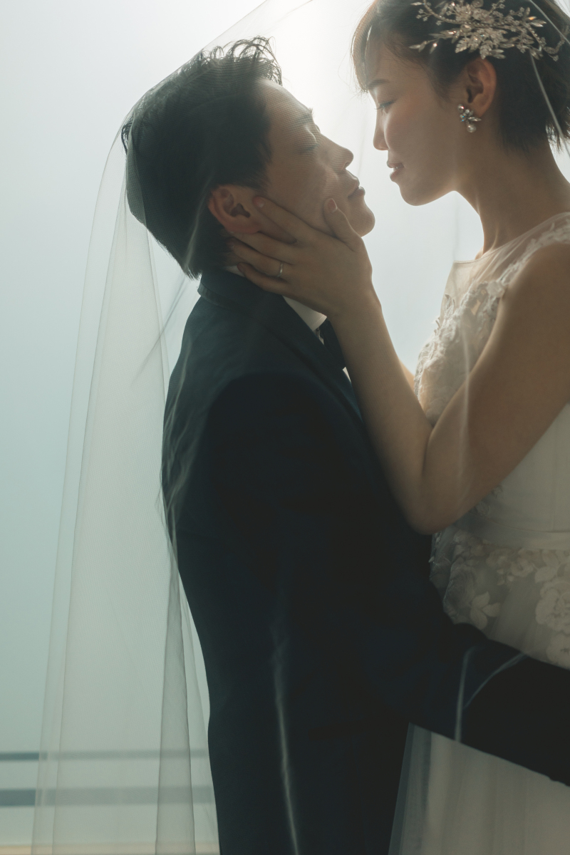 ロマンティックな撮影シーン