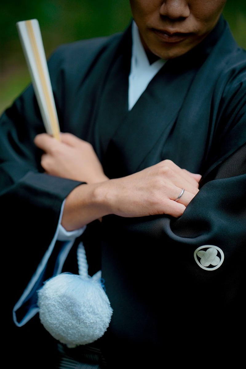 新郎ソロショット