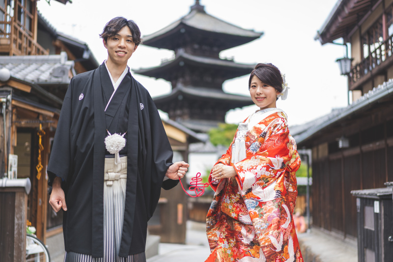 小指に繋がれた赤い糸