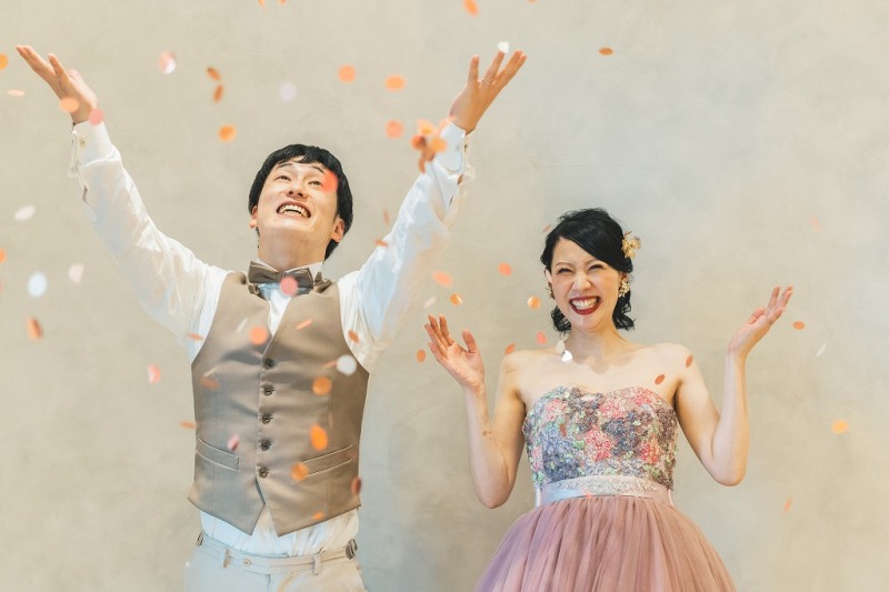 フラワーシャワー