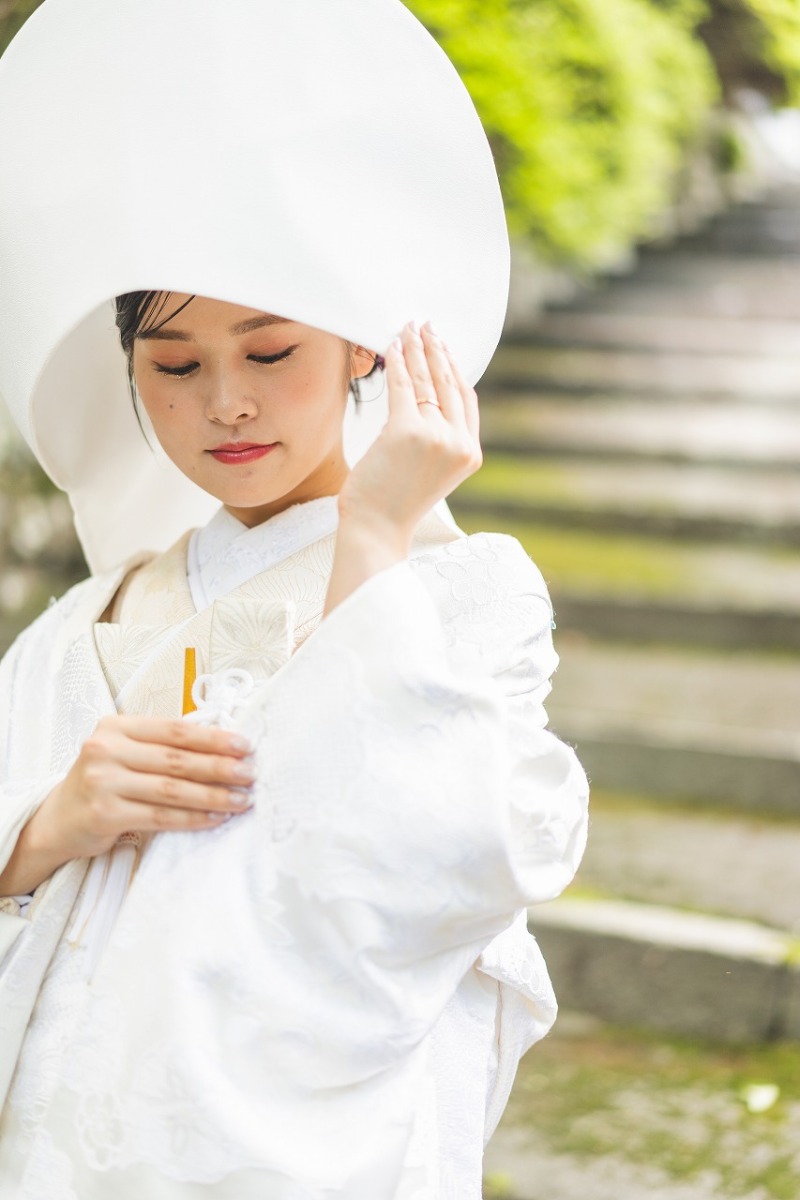 和装新婦様ソロショット