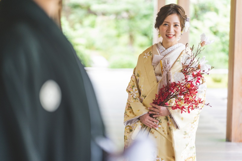 打掛にチェンジ