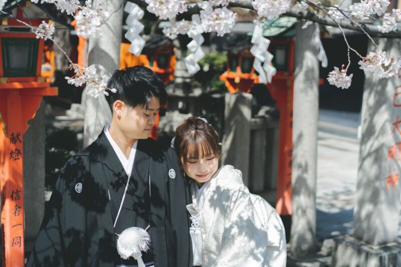 シルエットが幻想的