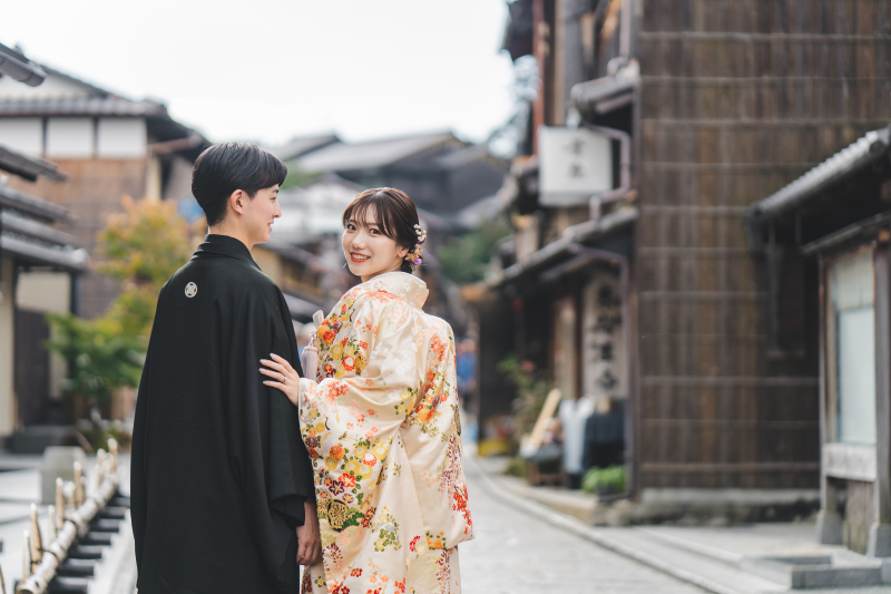 新婦様をフォーカスして