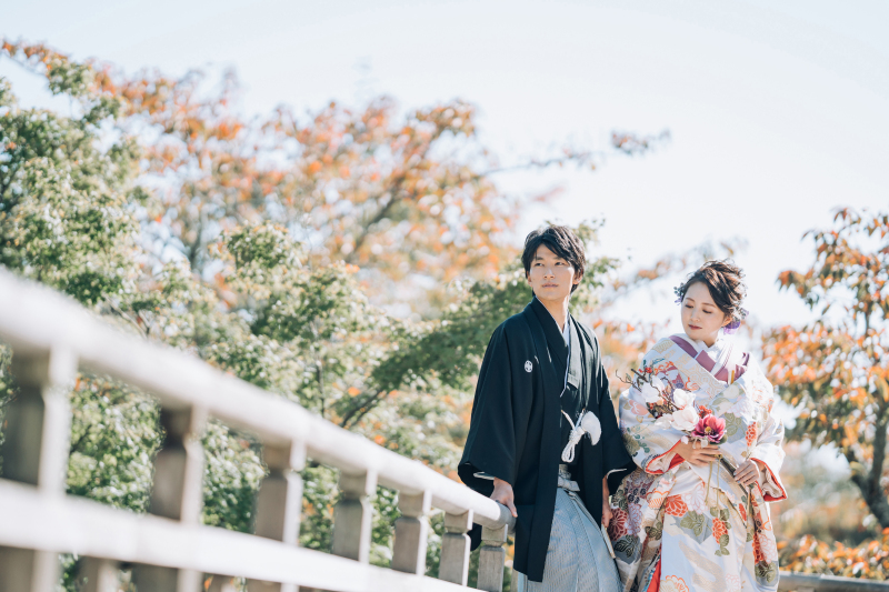 快晴の中のロケーション撮影