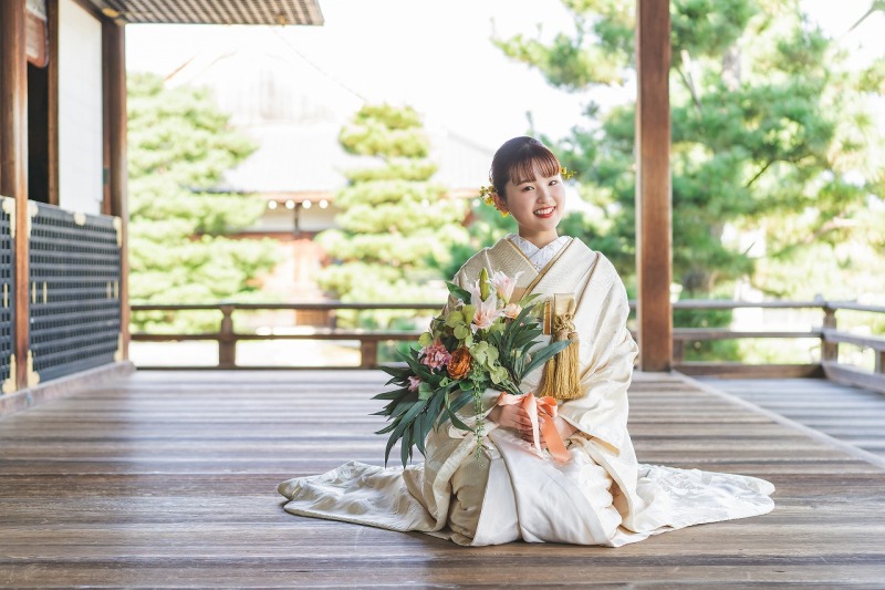 はんなり新婦様ソロショット