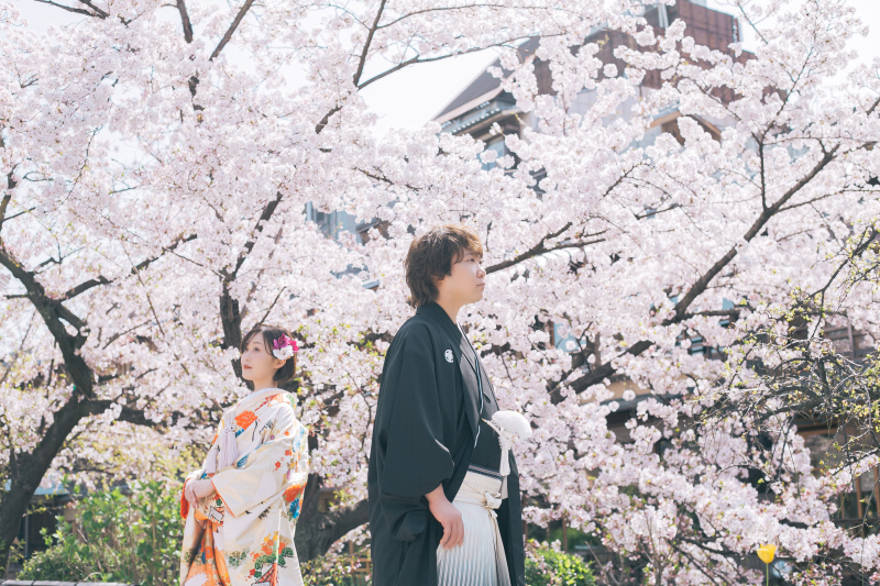 祇園ロケーション＆洋装スタジオフォト