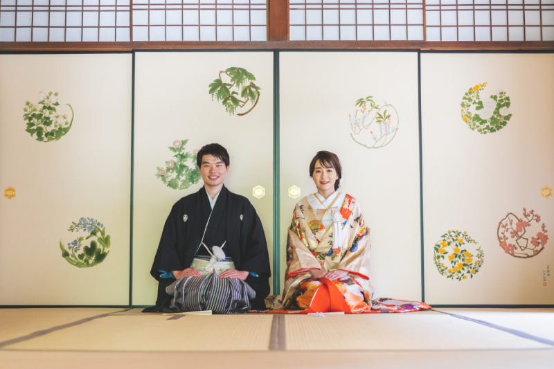 洋装スタジオ×和装スタジオフォト【リシアン×大雄院】