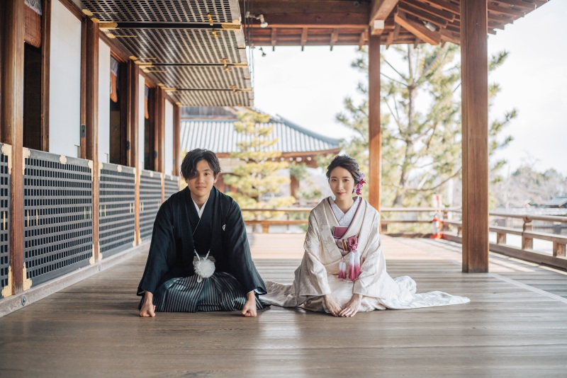 正座ショットから