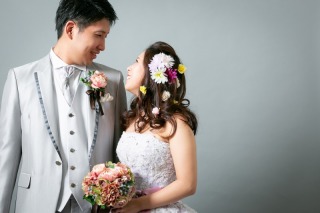 洋装スタジオ撮影