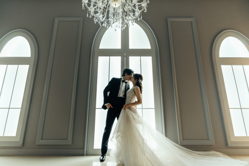 誓いのウェディングキス