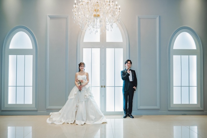 韓国スタジオで雑誌のようなお写真を