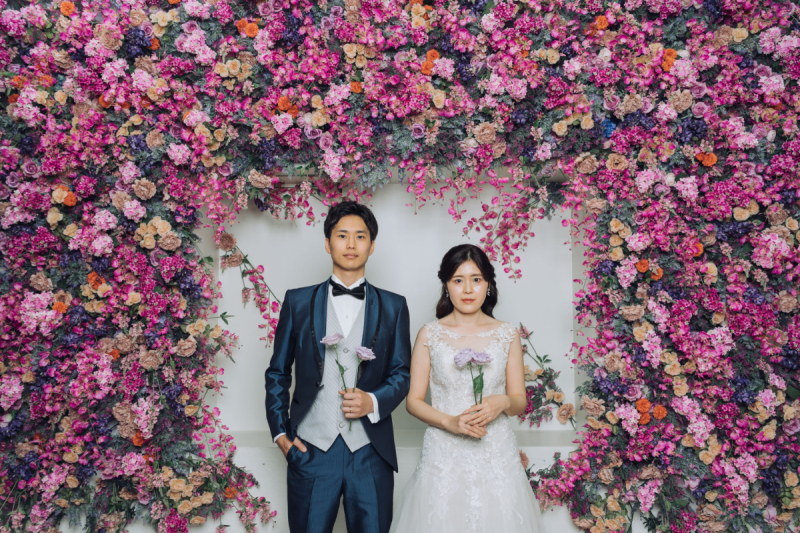 洋装の撮影はスタジオリシアンで