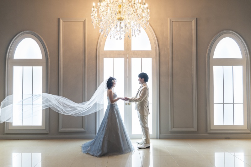 スタジオへ移動してシューティング