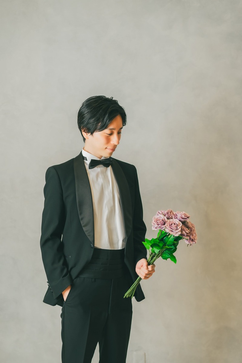 新郎ソロショット