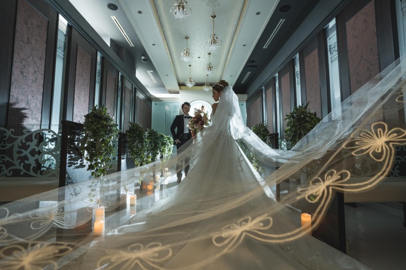 照明を落としてロマンティックに