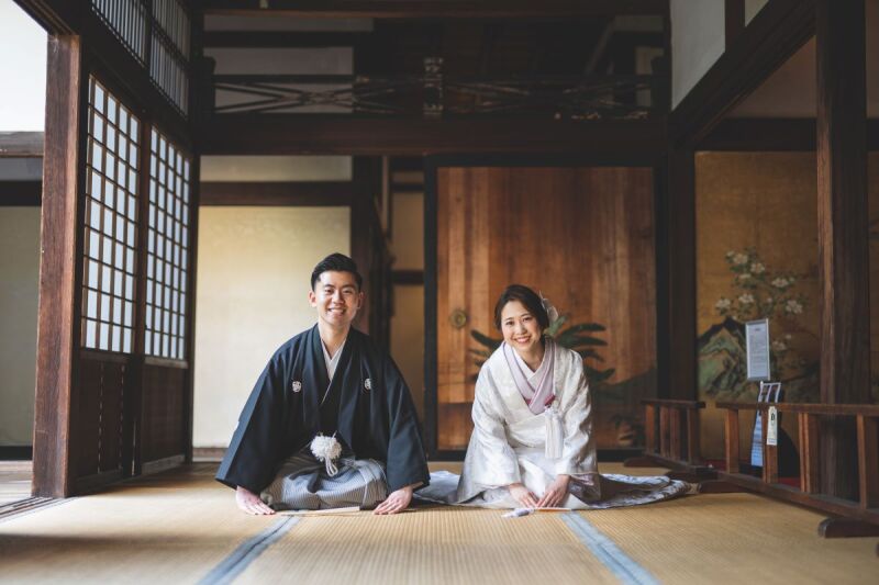 にっこり笑顔でお出迎え