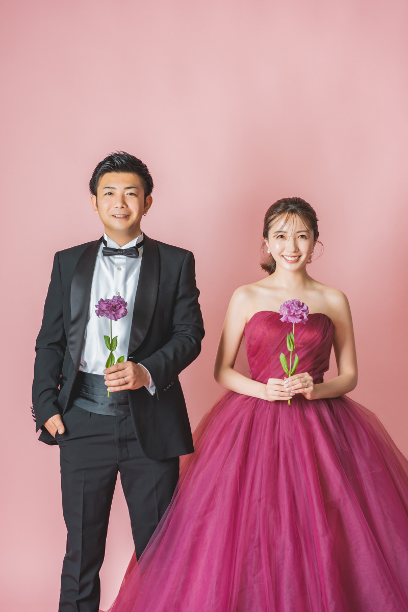 カラードレスにチェンジして