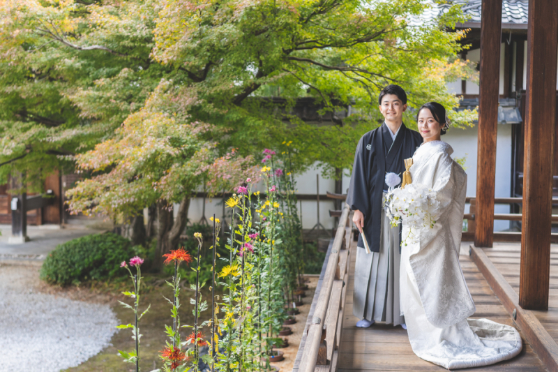 庭園と共に、和と緑を感じながら