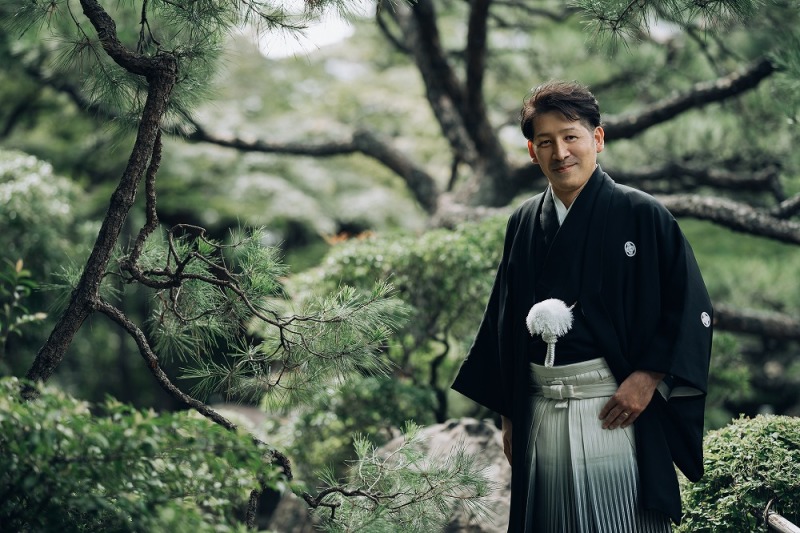 新郎様もクールに