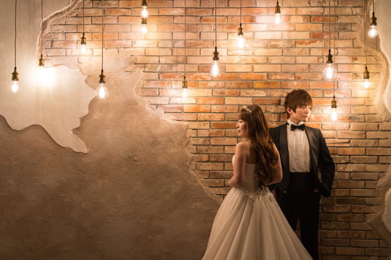 韓国フォトならではの世界観の中で