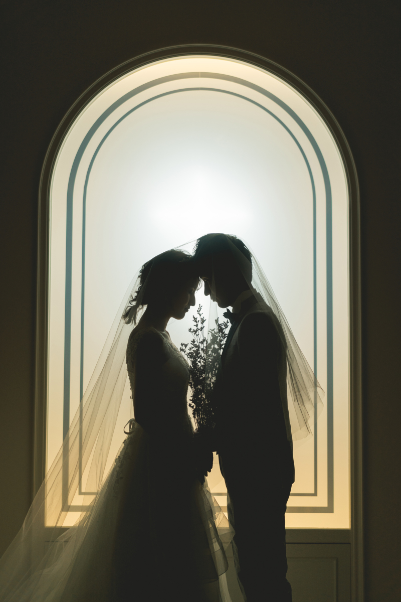 シルエット写真も忘れずに。