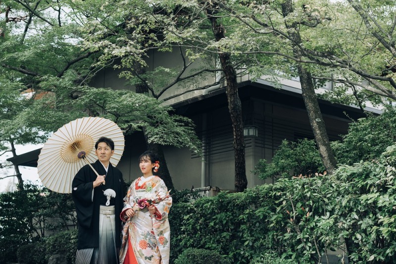 番傘のアクセント