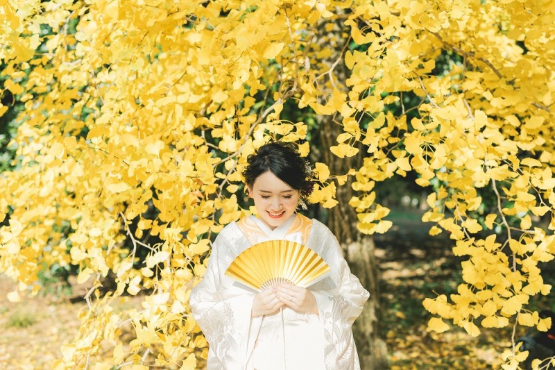 紅葉　自然公園ロケーション