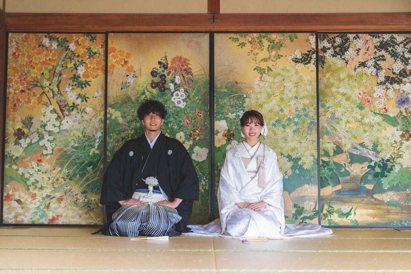 お正座ショット