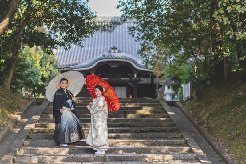 やっぱり番傘ははずせない
