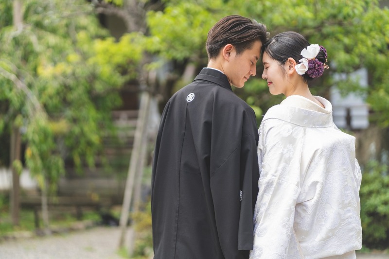 和装にチェンジ