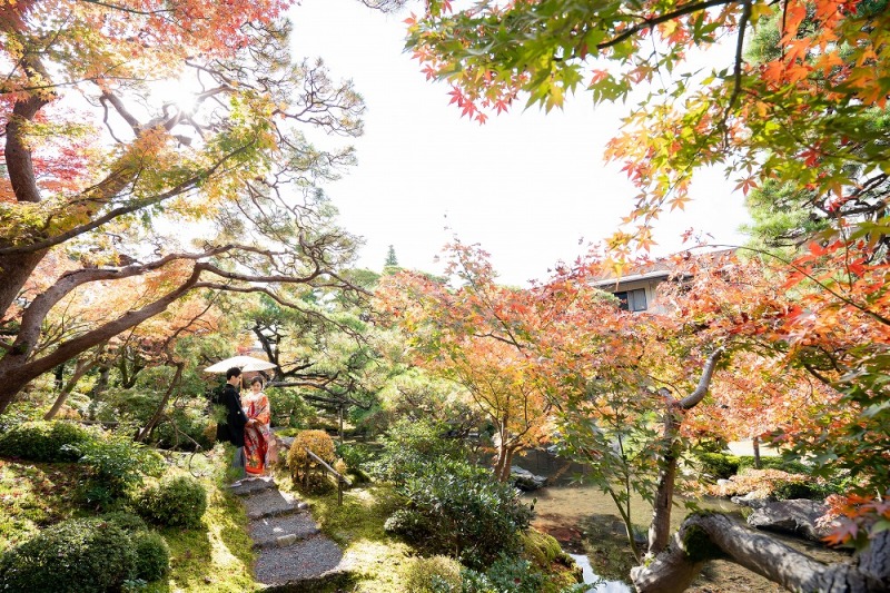 風情ある日本庭園