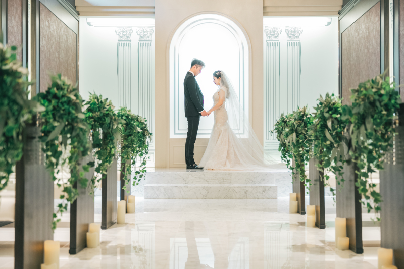 チャペルでの撮影