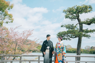 大覚寺ロケーション×洋装スタジオ
