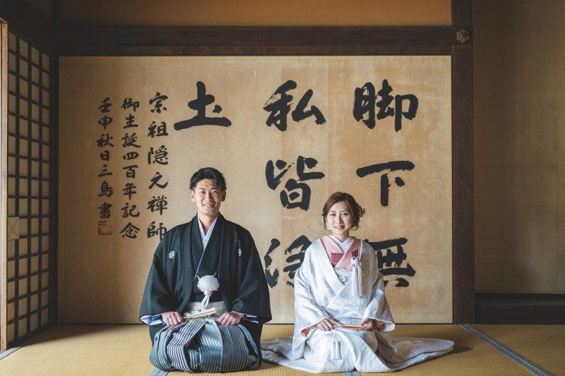 お座りショット