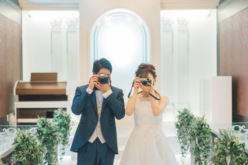 チャペル撮影も