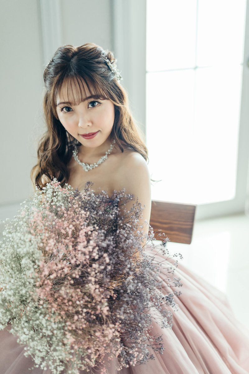 カラードレスもバリエーション豊富