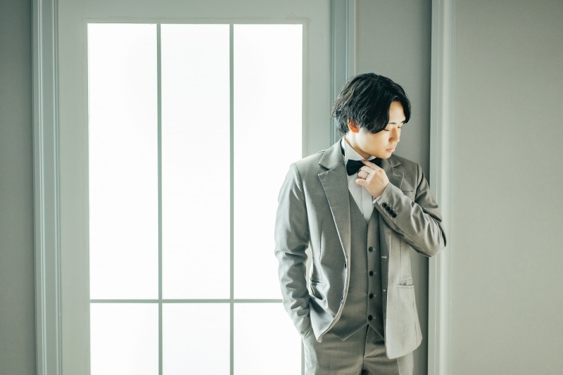 ご新郎様のソロショット
