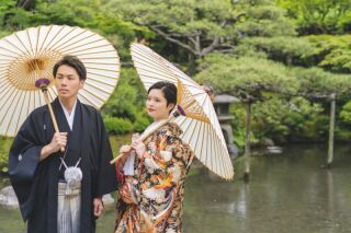 和装ロケーション×洋装スタジオ