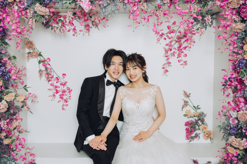 和装ロケーション×洋装スタジオフォト【スタジオリシアン】